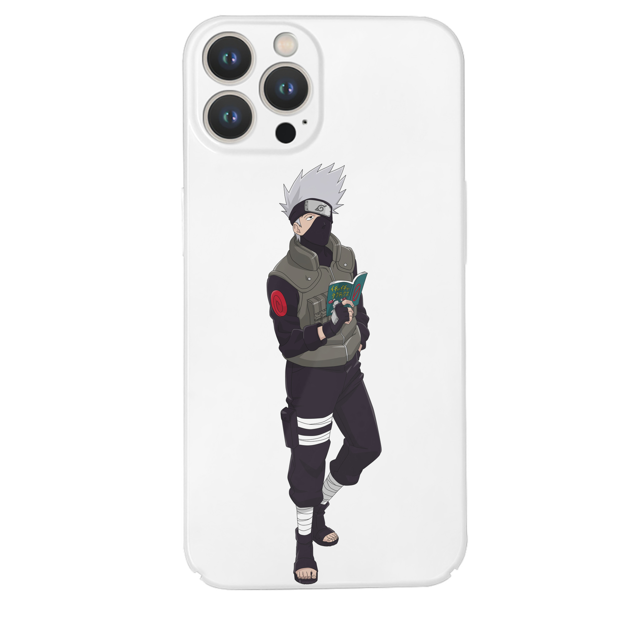 （画像用） NARUTO -ナルト- はたけ カカシ Hatake Kakashi 【iPhone 14シリーズ対応】ハードケース